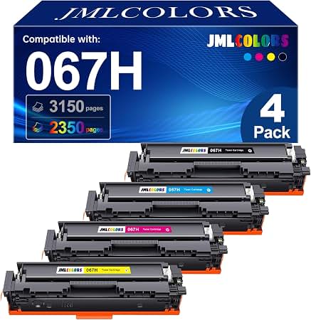 Amazon.com: 067H 067 Toner Cartridge Set MF656cdw High Yield for